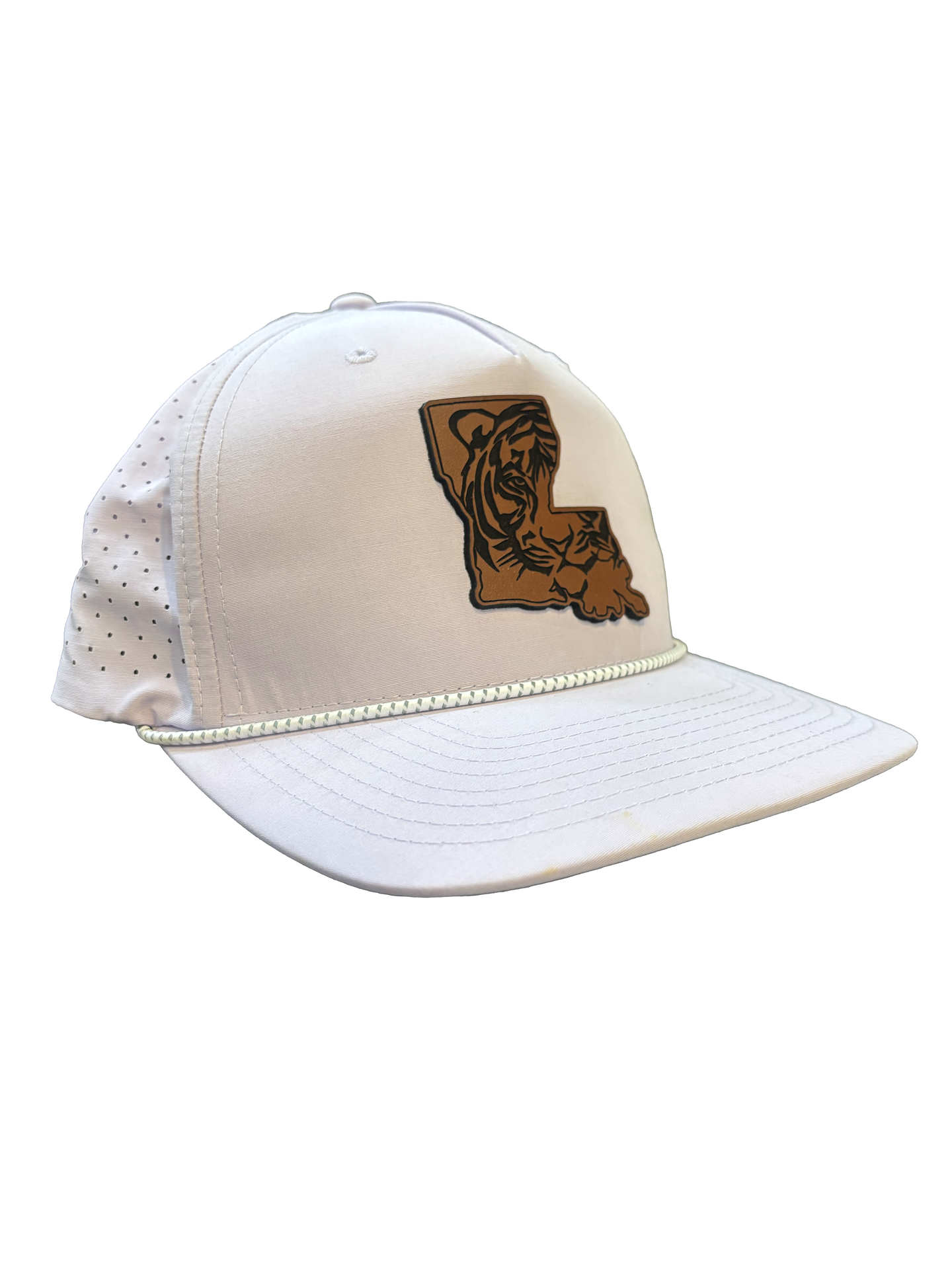 Light Purple Tiger Patch Hat